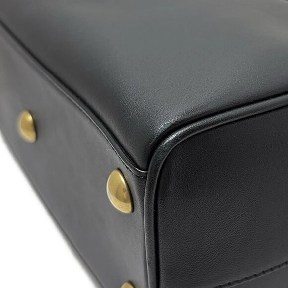 SAINT LAURENT PARIS Classic Baby Duffle Black Leather - Handbag 476-081825 - Picture 5 of 8